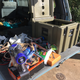 This box lives in the truck most of the time. As with everything else it got emptied, cleaned and an audit of what was coming and what wasn’t before being re-packed.